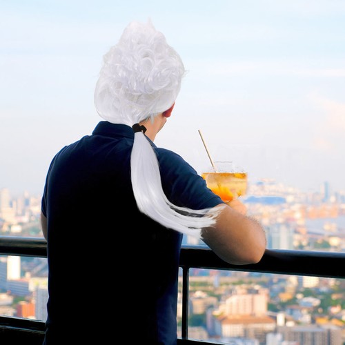 Gentleman wig lawyer judge - lawyer,