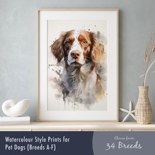 Dog Print – Watercolour