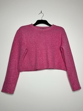 Zara pink long sleeve - sleeve, cropped