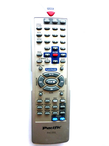 Pacific dvd player remote - player,
