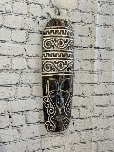 50cm wave brown thick - thick, painted