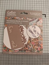 Crafters Companion Renaissance Border &Corners Cutting Die, Craft Card Making