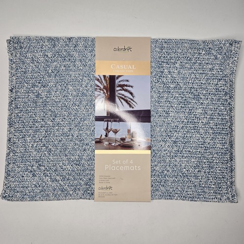 Colordrift placemats blue - colordrift,