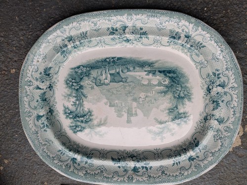 Davenport meat platter vintage - meat,