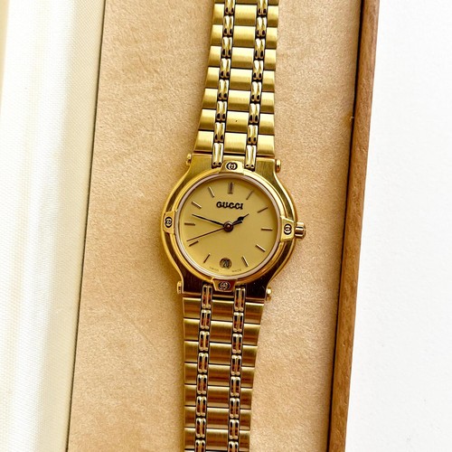 Gucci vintage gold women - gucci,