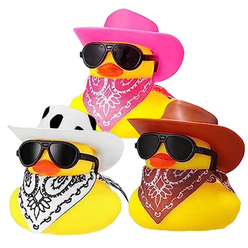 1pcs cowboy rubber duck with - 1pcs,