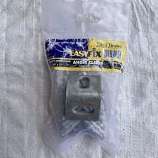 Eliza Tinsley Pack 10 Angle Cleats Galvanised 38mm X 5mm Heavy Duty Fencing New