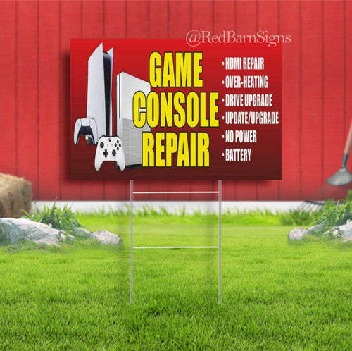 Game console repair service - console,