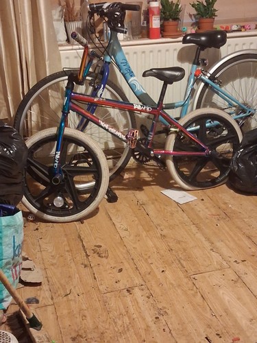 Bmx bike 20in with - with, pegs,