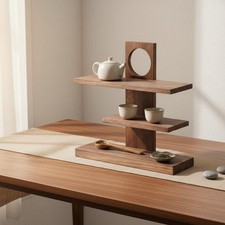 Multi-Tier Tea Set Display