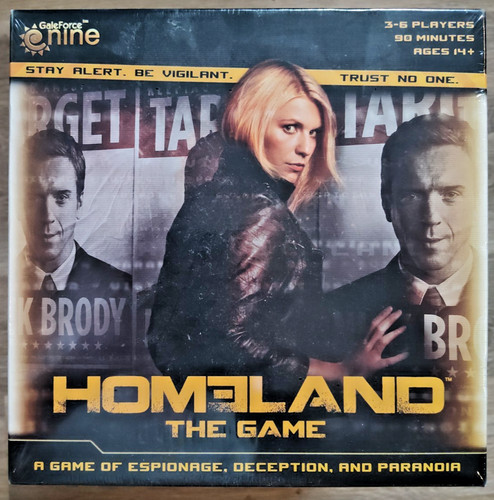 Homeland the game board - the,