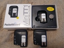 pocket wizard flex tt5 x2 plus pocketwizard Mini TT1 transmitter for Nikon