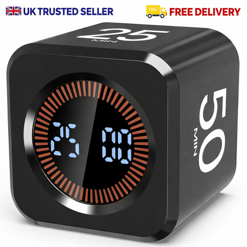 Pomodoro timer cube visual - timer,