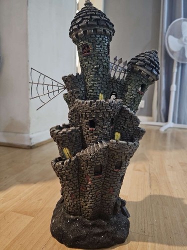 Halloween haunted castle - halloween,