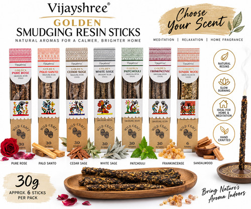 Vijayshree golden smudging - golden,