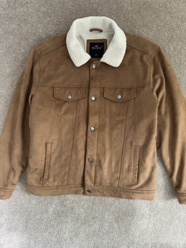Hollister brown sherpa faux - hollister,