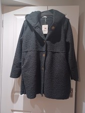 Hooded Coatigan Black