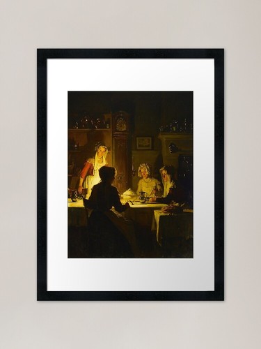 Chef inspired dinner framed - chef,