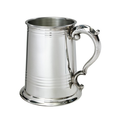 Personalised pint pewter - 1,