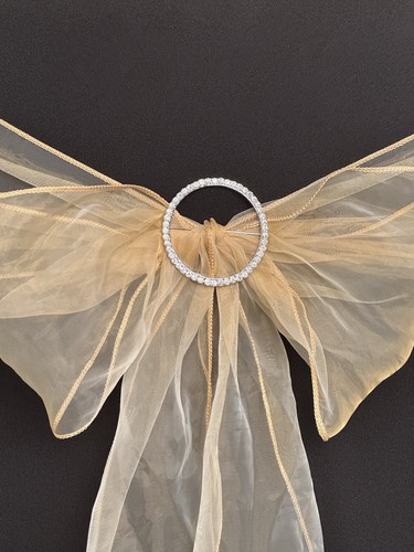 Chair covers ribbon - ribbon, buckle