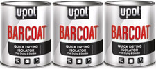 3 x U-pol Barcoat Quick Drying