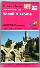 OS Landranger Map 183 Yeovil & Frome