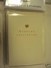 24 Wedding Invitation Gold