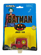 Vintage ERTL Batman Joker Van DieCast Metal Van 1989 ERTL - New & Sealed