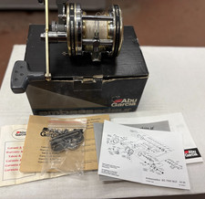 Vintage Abu Ambassadeur BG 7000NLD Silver Mint Sea Fishing Reel Quick Post