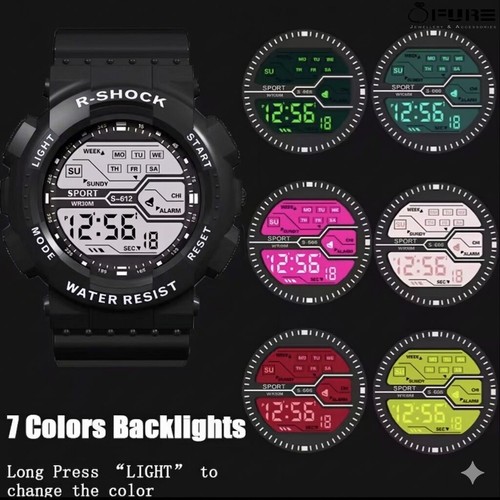 Mens digital wrist watch sport - mens,