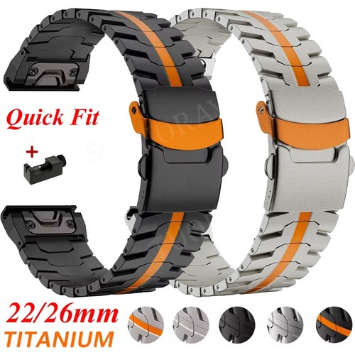 Quick fit titanium metal band - fit,