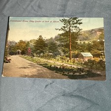 Vintage Postcard Convalescent Home Otley Garden At Back Of House H3