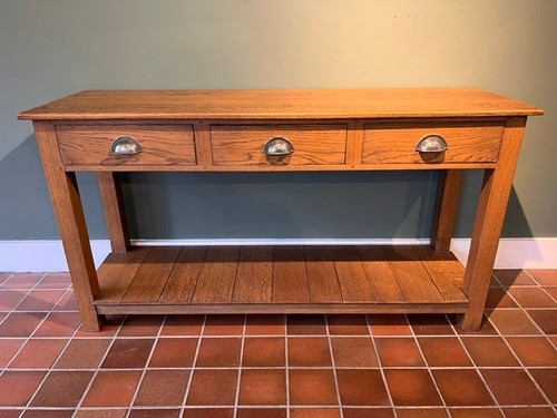 Solid oak drawer dresser - solid, 3