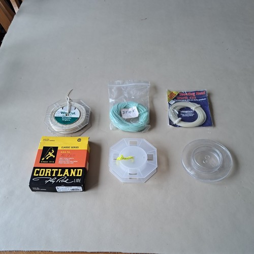 Three fly lines - lines, wt