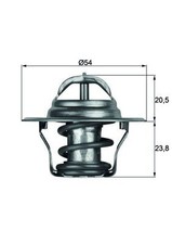Mahle TX 14 80D thermostat
