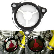 White Engine Oil Filter Cover