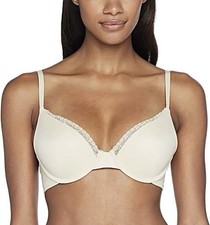 Maidenform Cream Memory Foam T Shirt Bra UK 38C