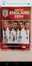 Merlin's England 2004 Official Sticker Collection Album Euro COMPLETE