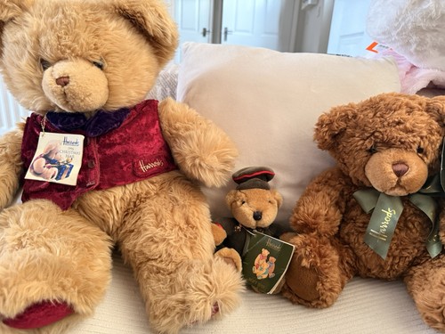 Lot vintage harrods teddy - of,