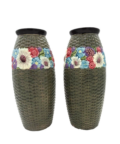 Pair eichwald bohemain art - eichwald,