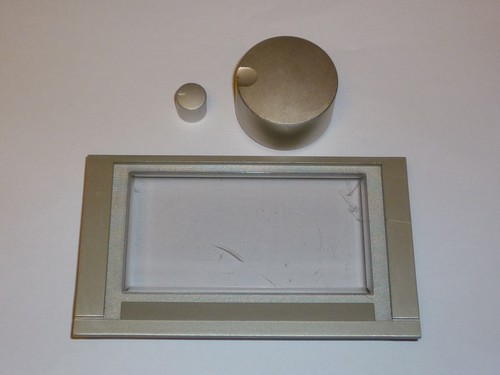 Both front knobs tape door - knobs,