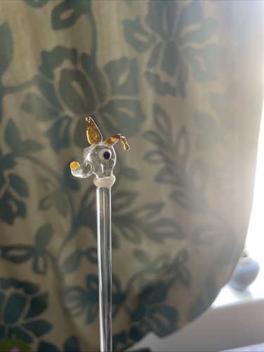 Vintage hand blown glass - hand,