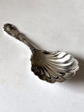 Antique Victorian Silver Shell