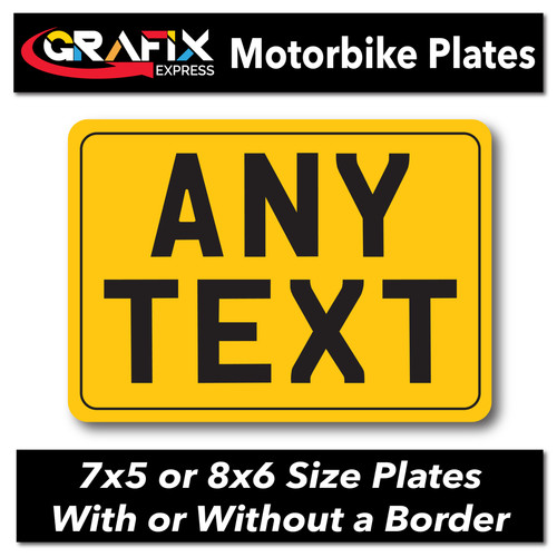 8x6 7x5 size motorbike show - or,