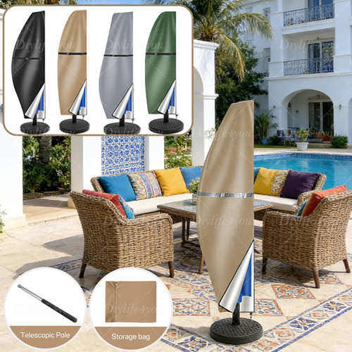 Parasol cover with zip garden - parasol,