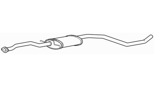 Quality centre exhaust middle - quality,