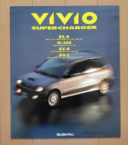 Subaru vivio supercharger - subaru,