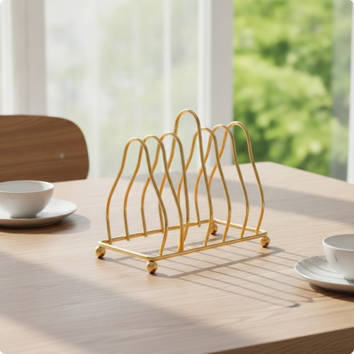 Plate holder with - holder, slots