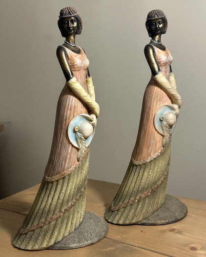 Pair art deco style - art,