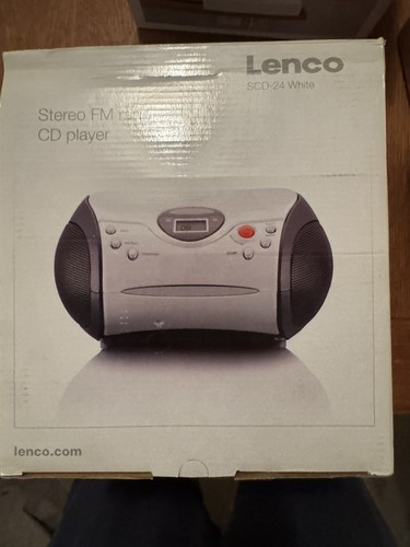 Lenco scd white black - scd-24, white/black